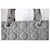 Borsa Lady Dior ultramatte media Grigio  - vista 8