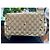 Borsa tote Gucci in tela monogram beige e pelle bianca Marrone Bianco - vista 11