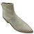Marsèll Botines de cuero marfil con punta afilada Marsell Beige