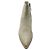 Marsèll Botines de cuero marfil con punta afilada Marsell Beige - vista 4