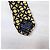Cravatta vintage Gianni Versace con asterischi degli anni '90 Giallo - vista 9