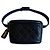 Vintage Caviar-Leder Gürteltasche von Chanel Schwarz