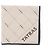 Autre Marque Foulard TATRAS quadrato in seta beige e nero