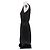Saint Laurent Schwarzes Maxikleid - Ansicht 4