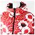 Chaqueta de nylon acolchada Prada SGC025 Blanco Roja - vista 2