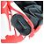 Chaqueta de nylon acolchada Prada SGC025 Blanco Roja - vista 8