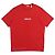 Camiseta de algodón Moncler Genius 7 Fragment Roja