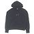 Baumwollpullover mit Parker-Logo-Stickerei von Alexander McQueen Schwarz