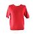 Céline Celine Sulky bestickter Kaschmirstrickpullover Rot