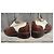 Sartore Clyde Richelieu Stringate in Pelle Marrone Crema - vista 4