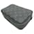 Louis Vuitton Monogram Eclipse Clutch Bag Black  - view 4