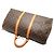 Borsa Boston Keepall 50 Louis Vuitton Marrone - vista 4