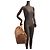 Borsa Boston Keepall 50 Louis Vuitton Marrone - vista 8