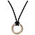 Cartier Trinity Mittelseil-Halskette Silber Pink Golden