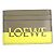 Tarjetero de cuero Loewe Signature Plain Castaño