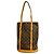 Borsa Tote Monogram Bucket GM di Louis Vuitton Marrone