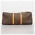 Borsa Boston Louis Vuitton Monogram Keepall Bandoulière 60 Marrone - vista 3