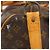 Borsa Boston Louis Vuitton Monogram Keepall Bandoulière 60 Marrone - vista 8