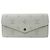 Sarah Cartera Larga Monogram Empreinte Louis Vuitton Blanco