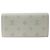 Sarah Cartera Larga Monogram Empreinte Louis Vuitton Blanco - vista 2