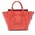Céline Borsa Tote Micro Shopper Celine Luggage Rosso