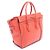 Céline Borsa Tote Micro Shopper Celine Luggage Rosso - vista 2