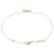 Bracelet Mini Frivole en Diamants Van Cleef & Arpels Doré  - vue 2
