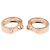 Orecchini Love Hoop in diamante Cartier in oro rosa 18K - vista 2