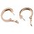 Orecchini Love Hoop in diamante Cartier in oro rosa 18K - vista 3