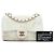 Chanel Brown Small Sequins Single Flap Beige - view 9