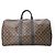 Keepall Borsa Boston Macassar Monogramma Marrone Louis Vuitton - vista 2
