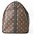 Keepall Borsa Boston Macassar Monogramma Marrone Louis Vuitton - vista 5