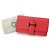 Hermès Hermes Bearn 4-Ring Keycase Red