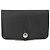 Hermès HERMES Dogon GM Duo Evercolor Leather Long Wallet Black
