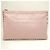 Clutch in pelle di agnello Rockstud VALENTINO Rosa - vista 4