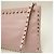 Clutch in pelle di agnello Rockstud VALENTINO Rosa - vista 9