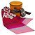 Hermès HERMES Cavalcadour Sciarpa Twilly in Seta Rosa Lampone Verde Mattina Rosso - vista 6