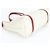 Gucci GG Supreme Tattoo Heart Tote Bag Red Eggshell - view 4