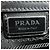 Borsa a spalla in pelle blu Prada - vista 12