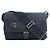 Borsa a Spalla in Nylon e Pelle Nera da Uomo Gucci Nero
