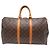 Borsa Boston Keepall 45 Louis Vuitton Marrone