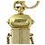 Portachiavi Robot Prada in metallo e pelle Saffiano - vista 5