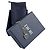 Collana Pendente Oblique Circle da Uomo Christian Dior Nero Argento - vista 10