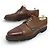 SCARPE PARABOOT AZAY GRIFF II DERBY 12 46 SUOLE IN GOMMA DI CUOIO Marrone