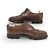 SCARPE PARABOOT AZAY GRIFF II DERBY 12 46 SUOLE IN GOMMA DI CUOIO Marrone - vista 2