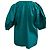 Blusa de manga abullonada con lazo frontal Ulla Johnson en algodón teal Verde - vista 3