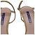 Sandali con cinturino alla caviglia Stuart Weitzman Starla 80 in glitter dorato D'oro - vista 8