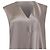 Vestido Midi V-Neck en Seda Gris Joseph Carrol - vista 2