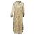 Céline Abito maxi a maniche lunghe in seta multicolore con stampa floreale Celine - vista 3