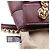Bolsa tote média Whitney matelassada da Michael Kors em couro bordô - vista 10